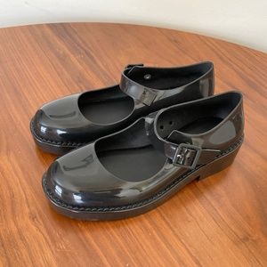 MELISSA Blair Mary Jane Black Vegan Jelly Women's US 7 / EUR 38